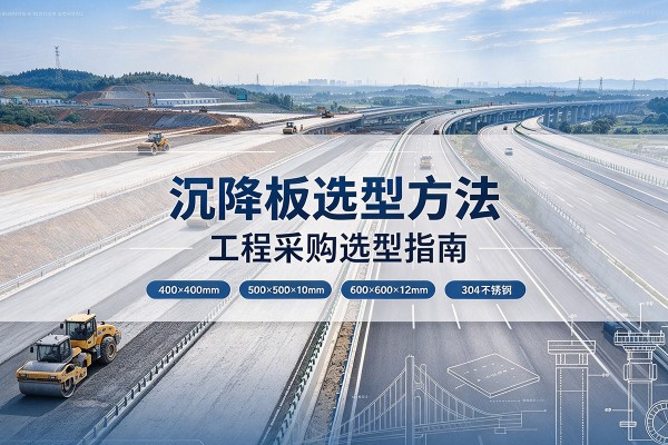 长宁沉降板选择方法