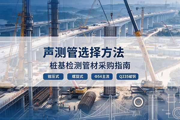 长宁声测管选型标准