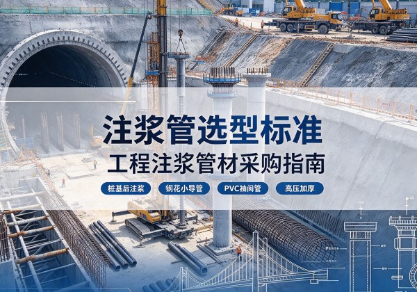长宁注浆管选型标准